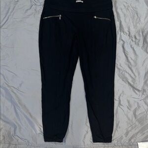 Maurices Black Dress Pants with Elastic Waistband
